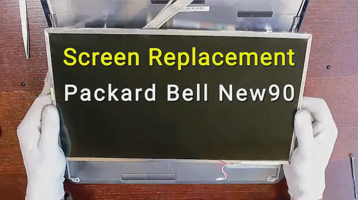 Замена экрана ноутбука Packard Bell New90