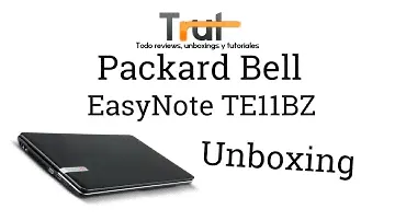 Packard Bell EasyNote TE11BZ, Unboxing en Español