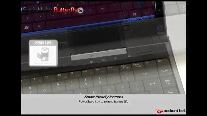 Packard Bell EasyNote Butterfly S.avi