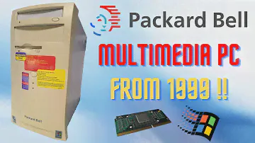 Packard Bell Multimedia 7950 Vintage PC from 1999!!