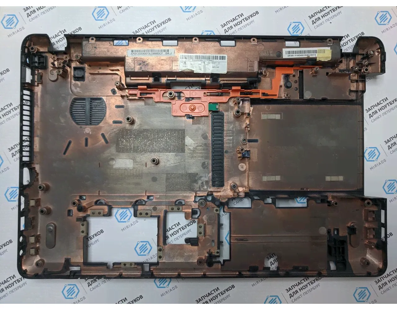 Нижняя часть корпуса, поддон Packard Bell EasyNote TS11 P5WS0 AP0HJ000A00