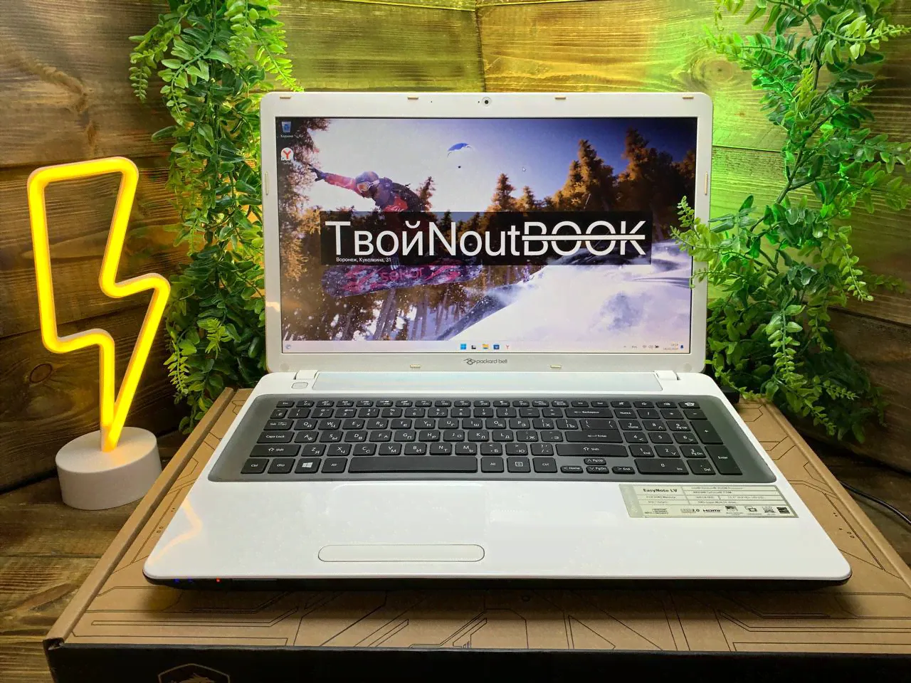 17.3", PACKARD BELL (VG70), HD+, PENTIUM 2020M, RAM 6GB, SSD 120GB, HDD 500GB, GEFORCE 710M-0