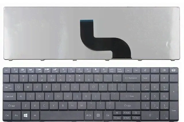 Клавиатура Packard Bell EasyNote TE11 ( TE11-BZ/ TE11-HC/ TE11-HR/ EG70/ LE11/ LE11BZ/ LE69KB/ TE11/ TE11BZ/ TE11HC/ ENTE11HC/ TE11HR/ TE69/ TE69KB/ TE69HW/ TE69CX/ ENTE69KB/ ENTE69KB/ MS2384/ Q5WTC/ 
