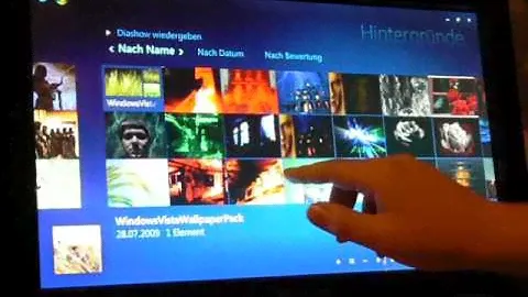 Packard Bell Viseo 200T Touchscreen Test