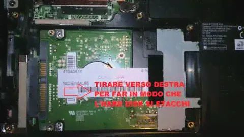 Packard Bell-EasyNote nj66-Sostituzione Hard Disk