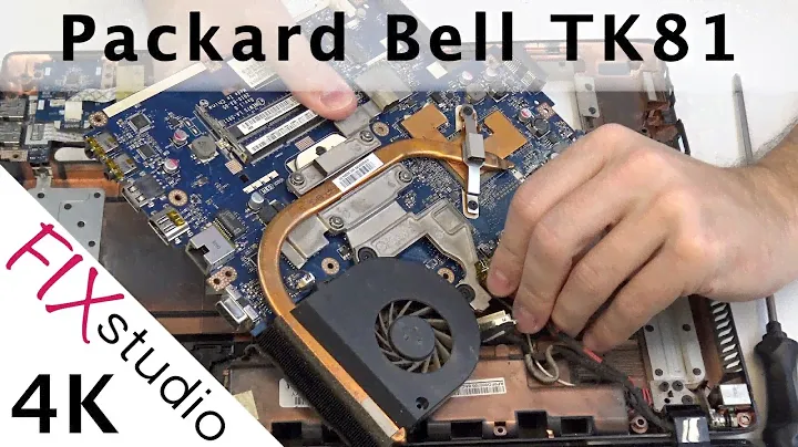 Packard Bell Easy Note TK81  - disassemble [4K]
