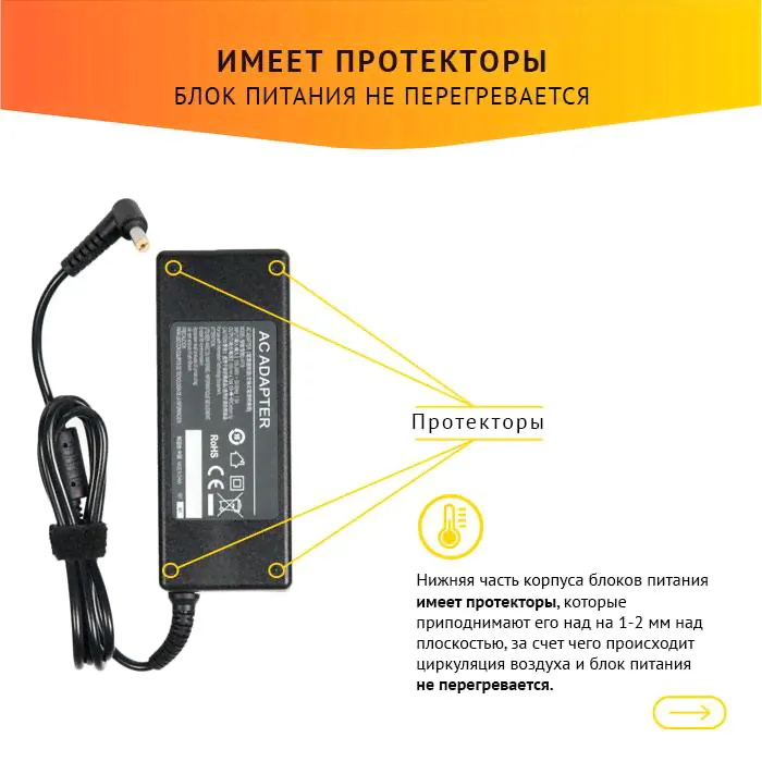 Блок питания для ноутбука Packard Bell EasyNote TK85-4