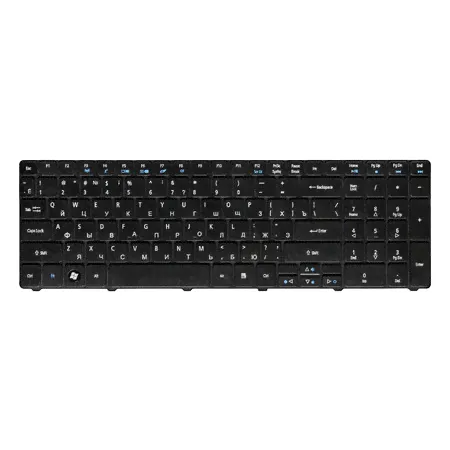 Клавиатура черная для Packard Bell EasyNote LM85 (MS2290)-0