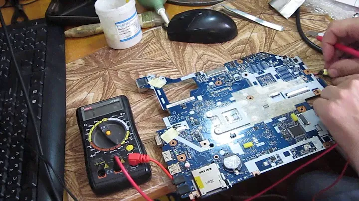 Packard Bell q5wtc  Compal LA 7912P нет B+ не включается схема