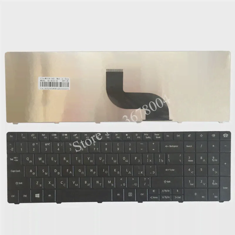 Русская клавиатура для Packard Bell NE71B Q5WTC Z5WT1 V5WT2 Z5WT3 Z5WTC LE EG70 EG70BZ RU Черная клавиатура-0