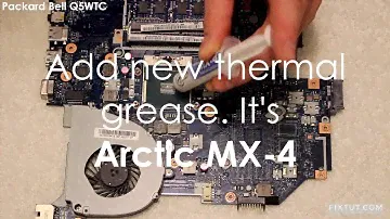 Packard Bell Q5WTC disassembly and SSD upgrade - Great Speed Boost!