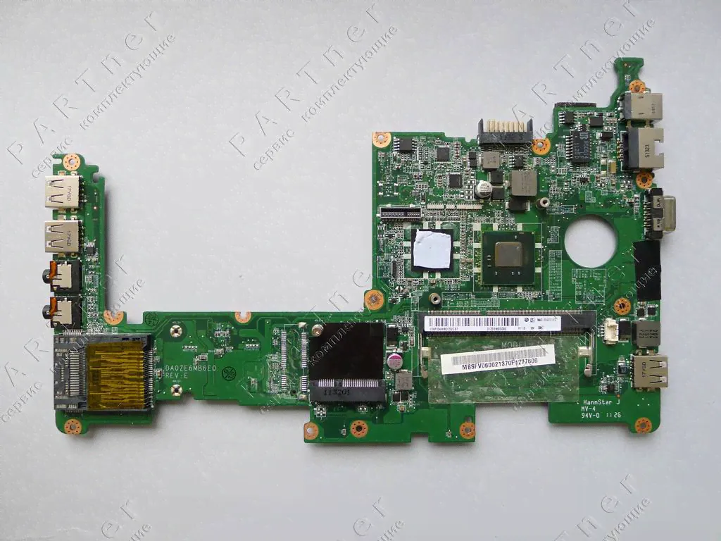 Материнская плата DA0ZE6MB6E0 для нетбука Packard Bell DOT S